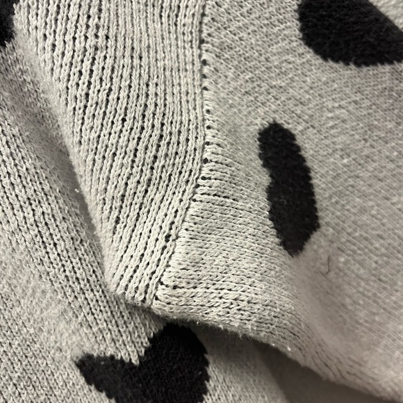 Abercrombie & Fitch Patterned Black and White Sweater Kids Size‎ 15/16 Fall - Picture 4 of 7